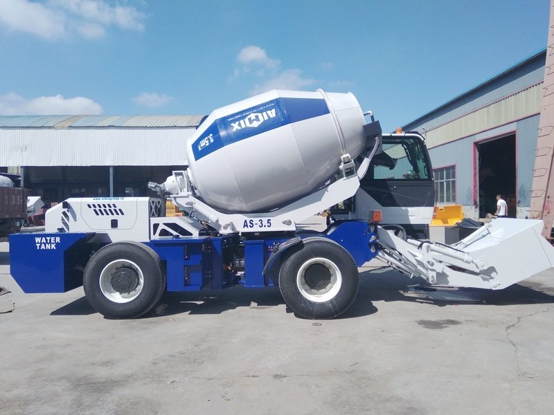 Efficiency Unleashed: Self-Loading Mixer and Concrete Pump Combination