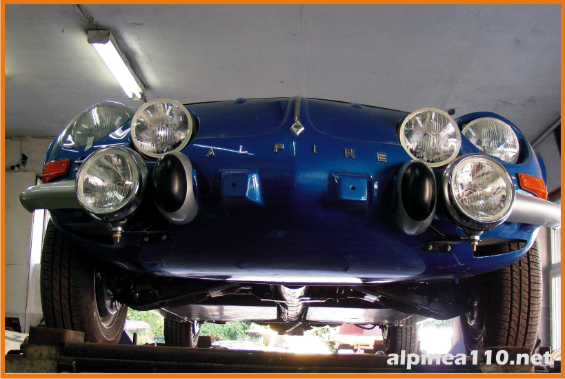 Renault alpine 110A Restoration