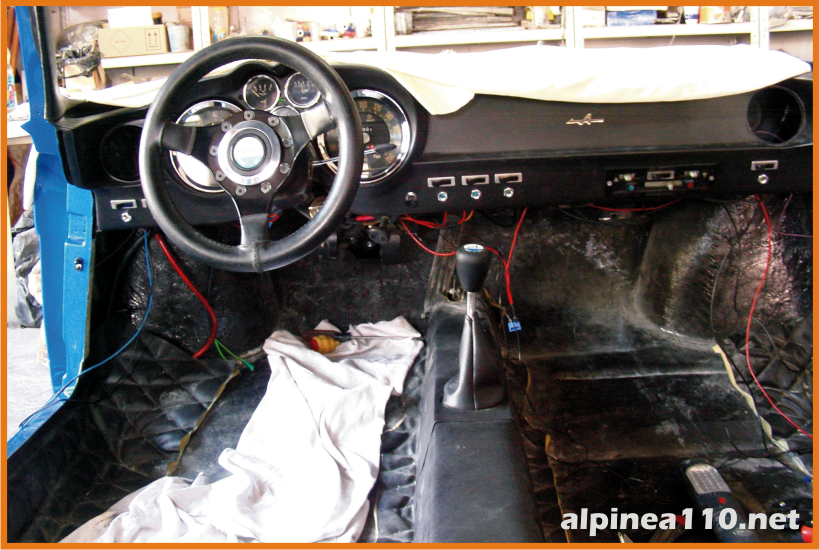 Renault alpine 110A Restoration