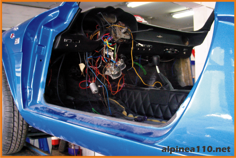 Renault alpine 110A Restoration