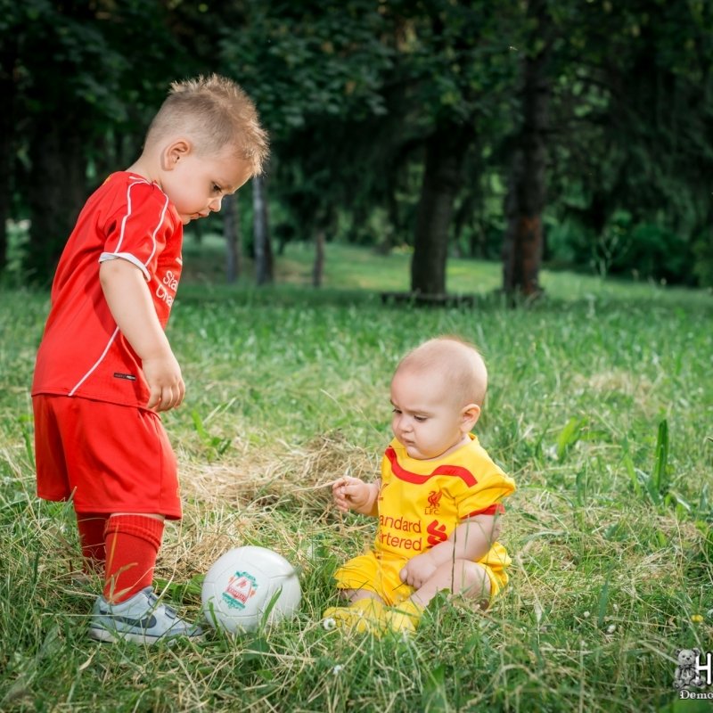 Детска фотосесия на открито