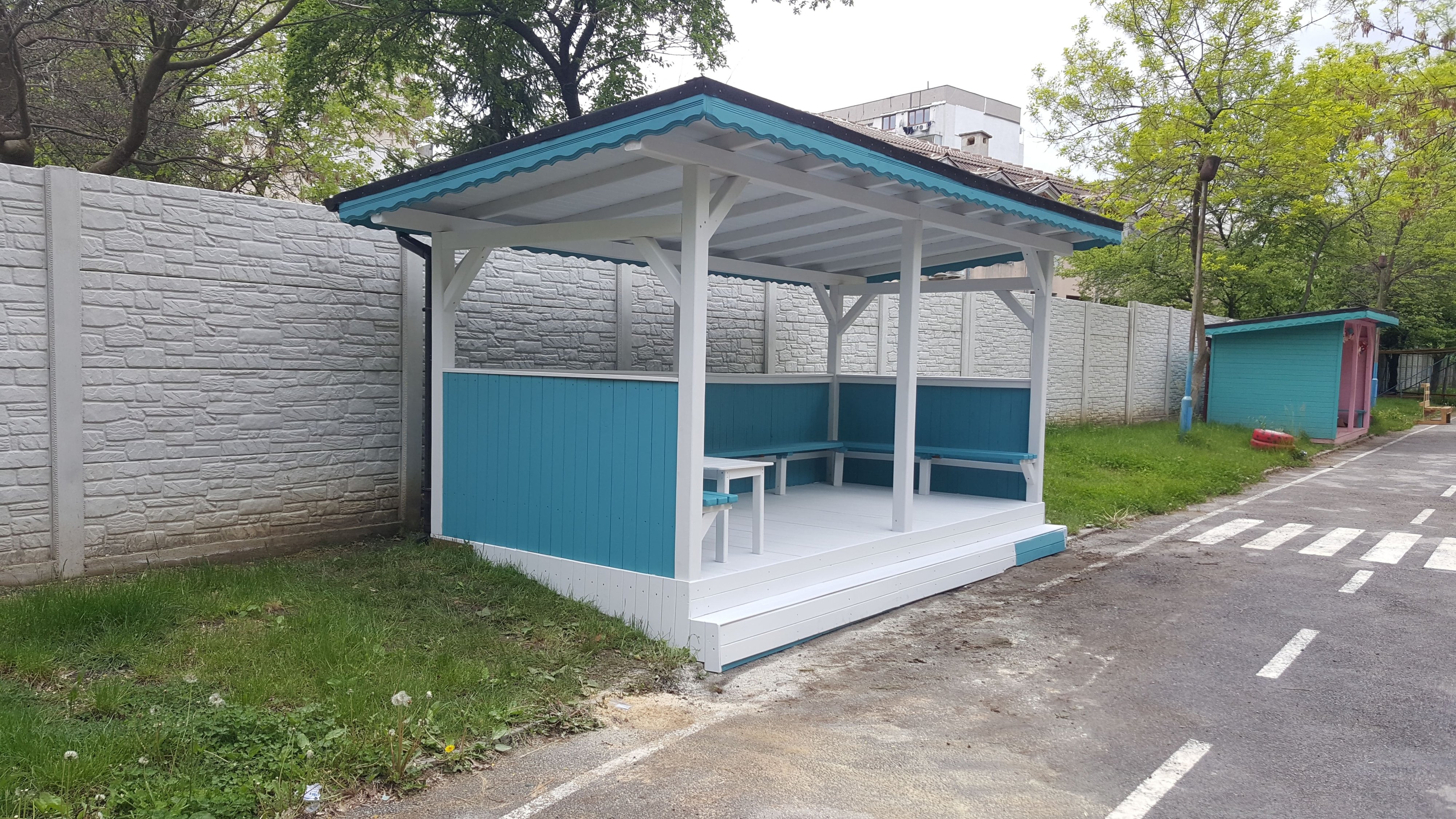 Детски къщички от дърво