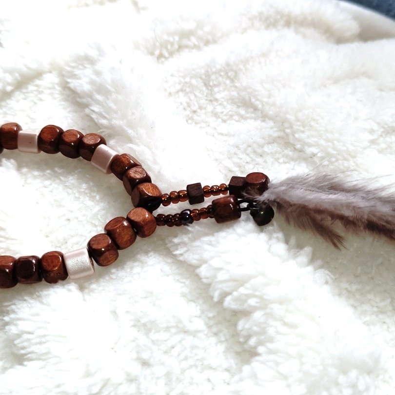 Гривна Shamandian | с АХАТ и звънче