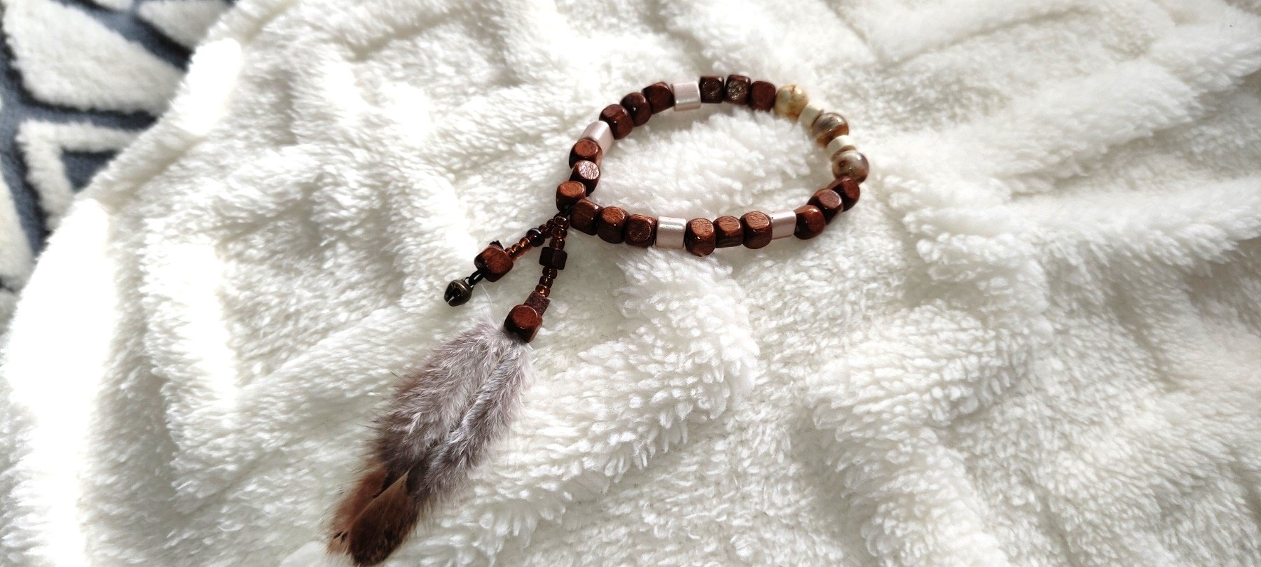 Гривна Shamandian | с АХАТ и звънче