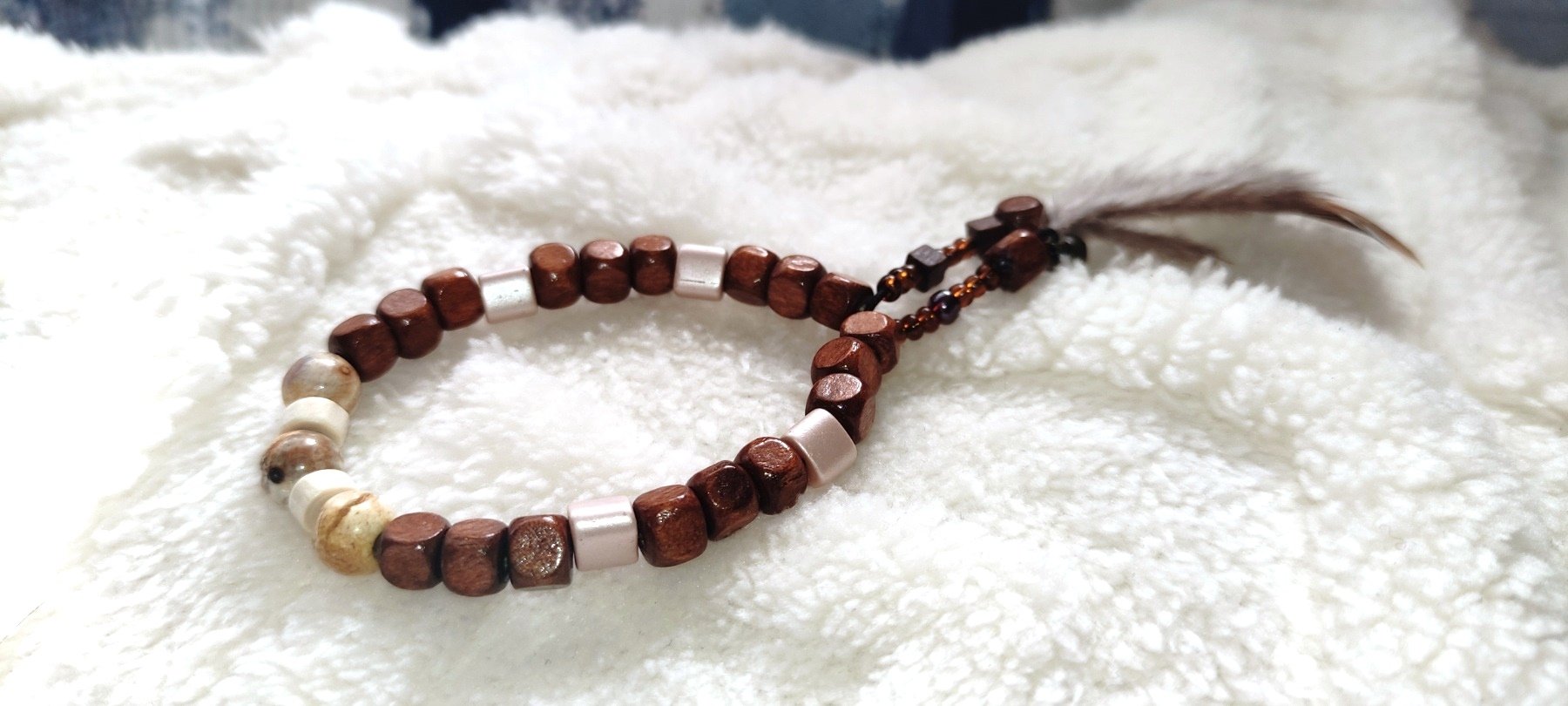 Гривна Shamandian | с АХАТ и звънче