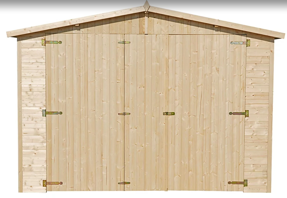 Дървени гаражи и навеси IVA COMFORT | Сглобяеми конструкции | IVASTROY 2006