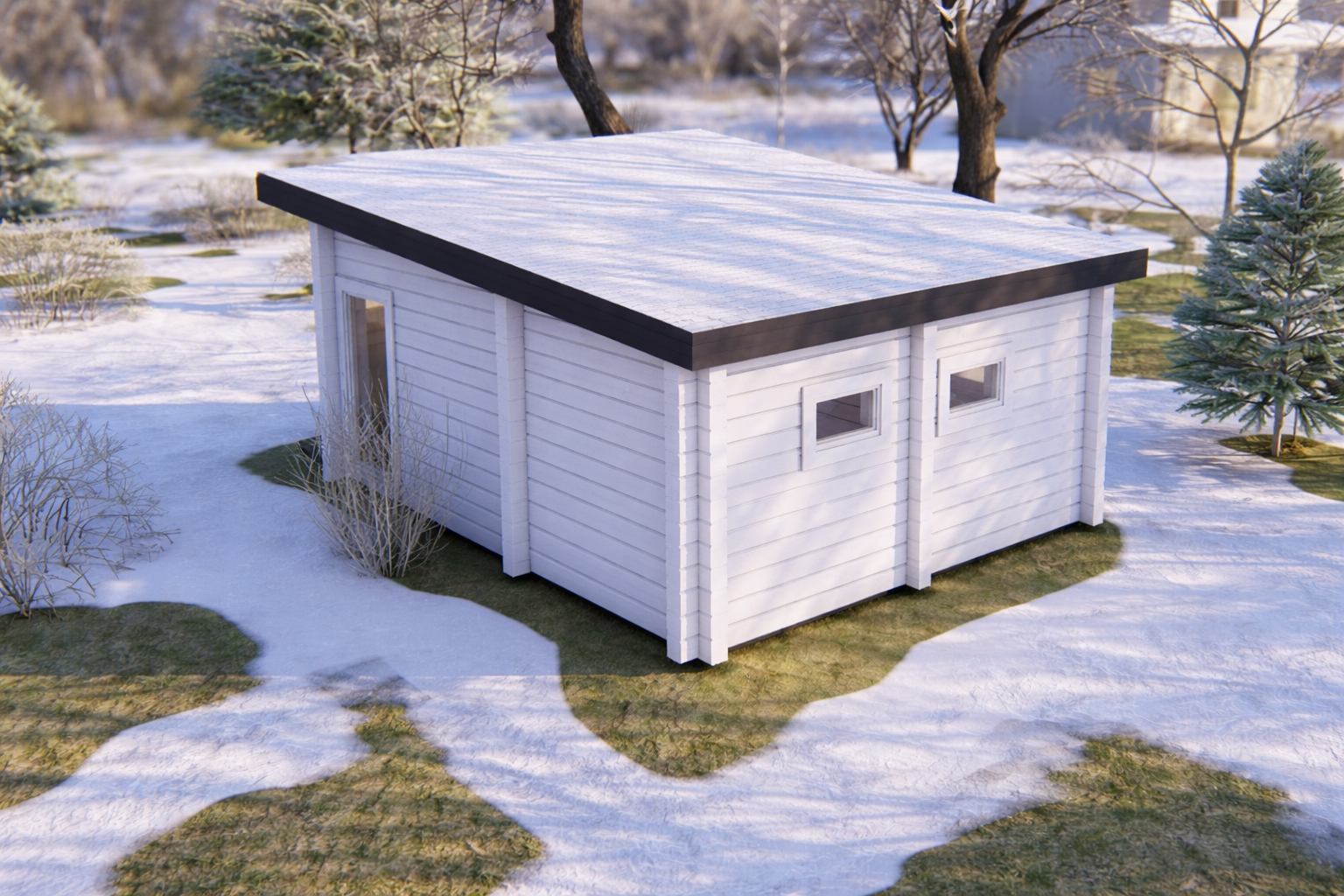 Сглобяеми дървени конструкции – къщи, бунгала и модули | IVASTROY 2006