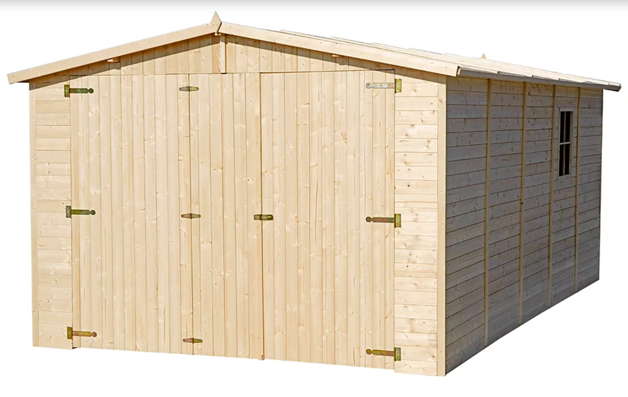 Дървени гаражи и навеси IVA COMFORT | Сглобяеми конструкции | IVASTROY 2006