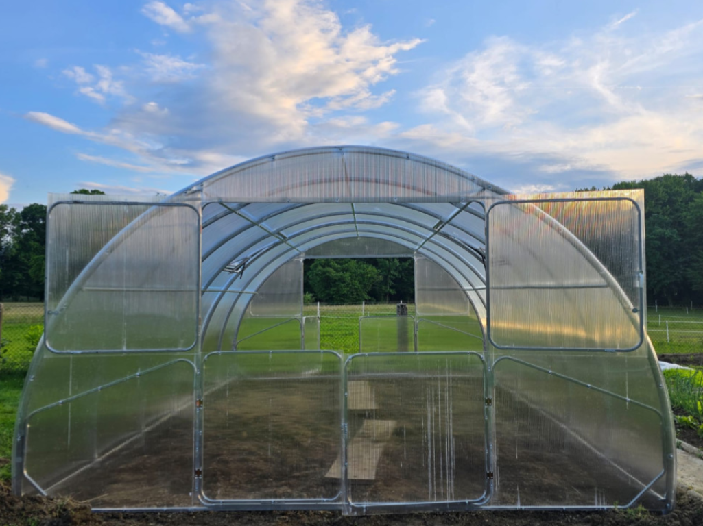 Метална оранжерия IVA SOLID PRO – професионална сглобяема конструкция | IVASTROY 2006