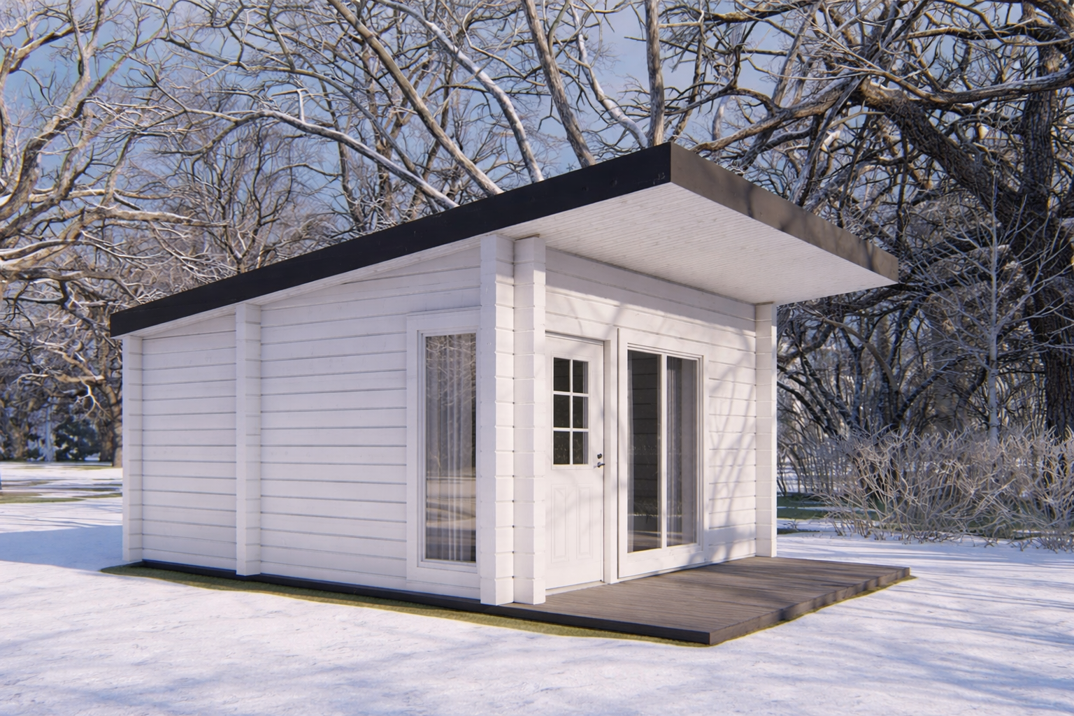 Сглобяеми дървени конструкции – къщи, бунгала и модули | IVASTROY 2006