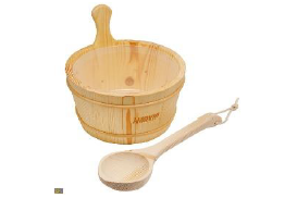 IVA SAUNA Quadro MINI 1.8 m – компактна квадратна външна дървена сауна