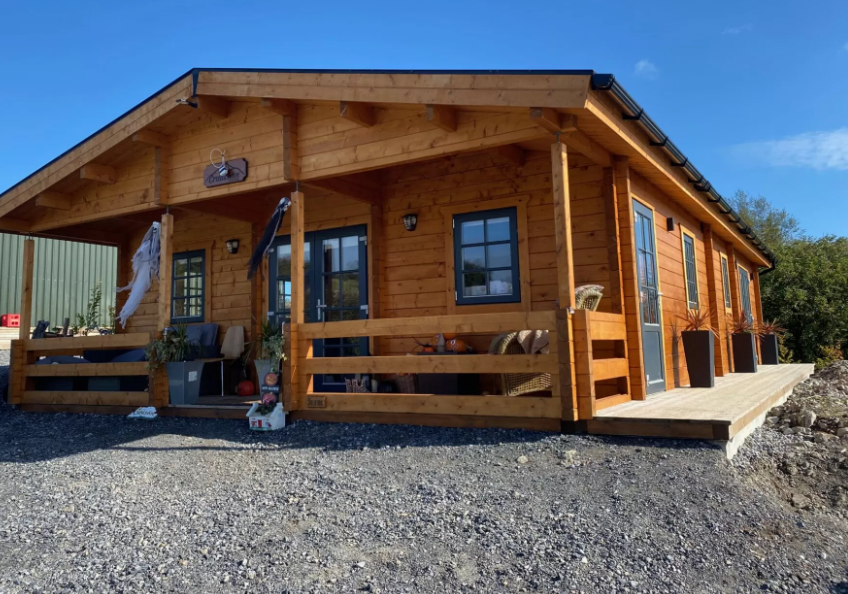 Дървени къщи 92 мм за целогодишно живеене | IVA HOUSE COMFORT