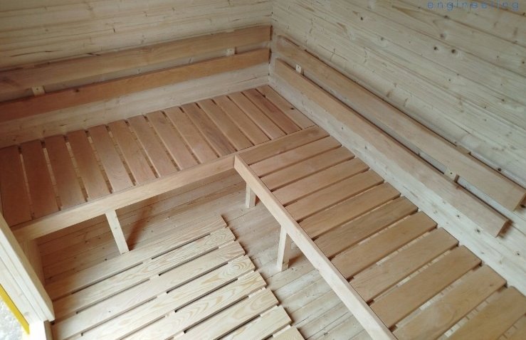 IVA SAUNA Barrel 2.0 m с тераса – външна дървена сауна тип бъчва