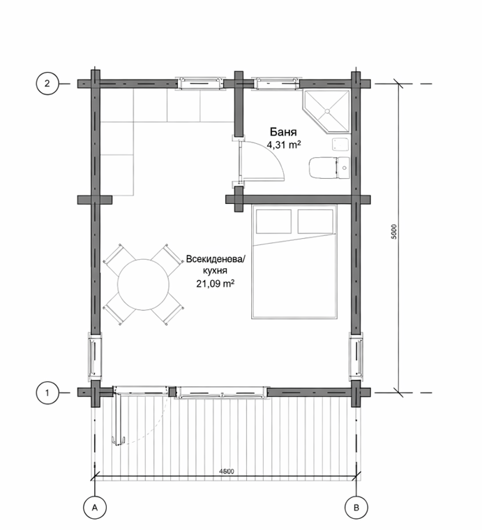 Сглобяеми дървени конструкции – къщи, бунгала и модули | IVASTROY 2006