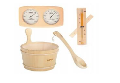 IVA SAUNA Quadro MINI 1.8 m – компактна квадратна външна дървена сауна