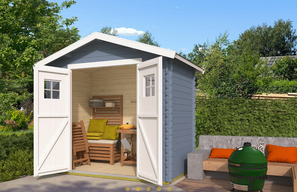 IVA STORAGE 248 PRO – сглобяем дървен навес за градина | IVASTROY 2006