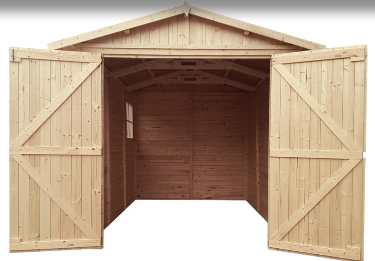 Дървени гаражи и навеси IVA COMFORT | Сглобяеми конструкции | IVASTROY 2006