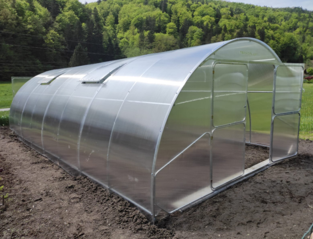 Метална оранжерия IVA SOLID PRO – професионална сглобяема конструкция | IVASTROY 2006