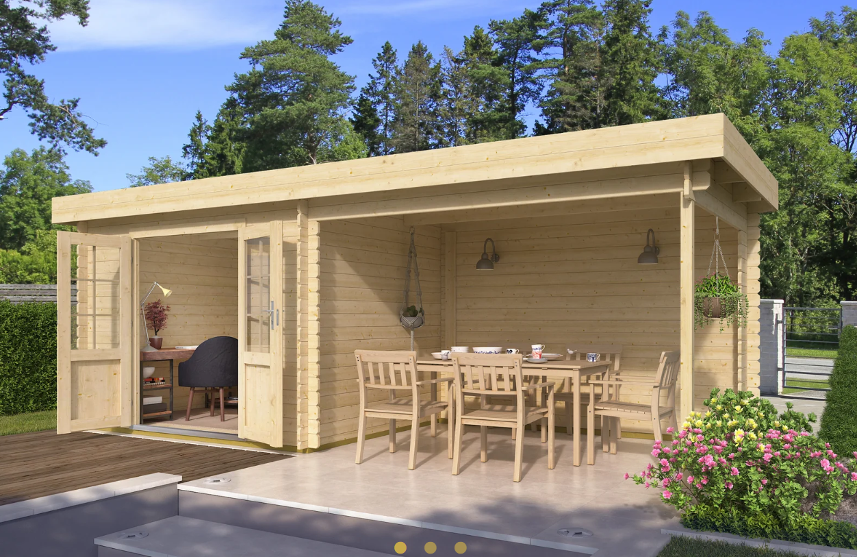 IVA GARDEN HOUSE 220 × 280 – компактна сглобяема дървена градинска къща | IVASTROY 2006
