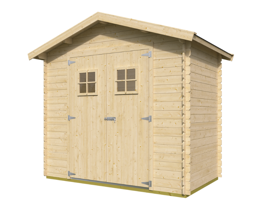 IVA STORAGE 248 PRO – сглобяем дървен навес за градина | IVASTROY 2006