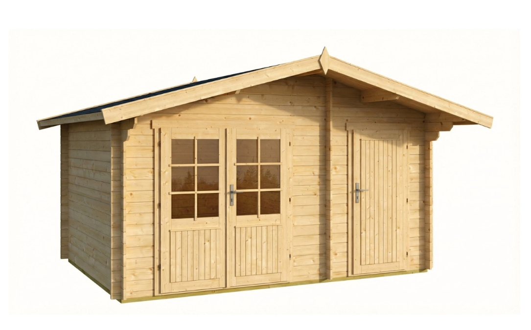 IVA GARDEN HOUSE 390 × 280 – сглобяема дървена градинска къща | IVASTROY 2006