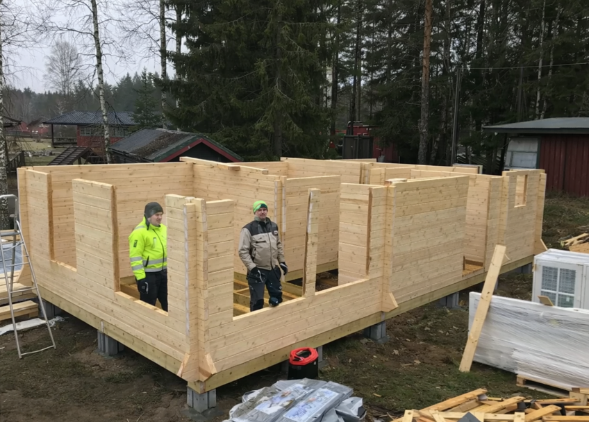 IVA HOUSE SOLID 70 COMFORT – сглобяема дървена къща 35.7 m² flat-pack | IVASTROY 2006