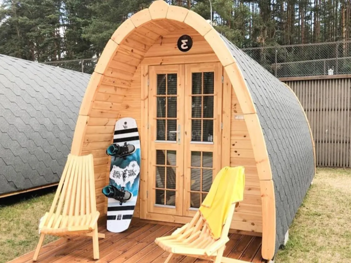 Сглобяемо дървено бунгало IVA HOUSE 2.4 &times; 3.0 m