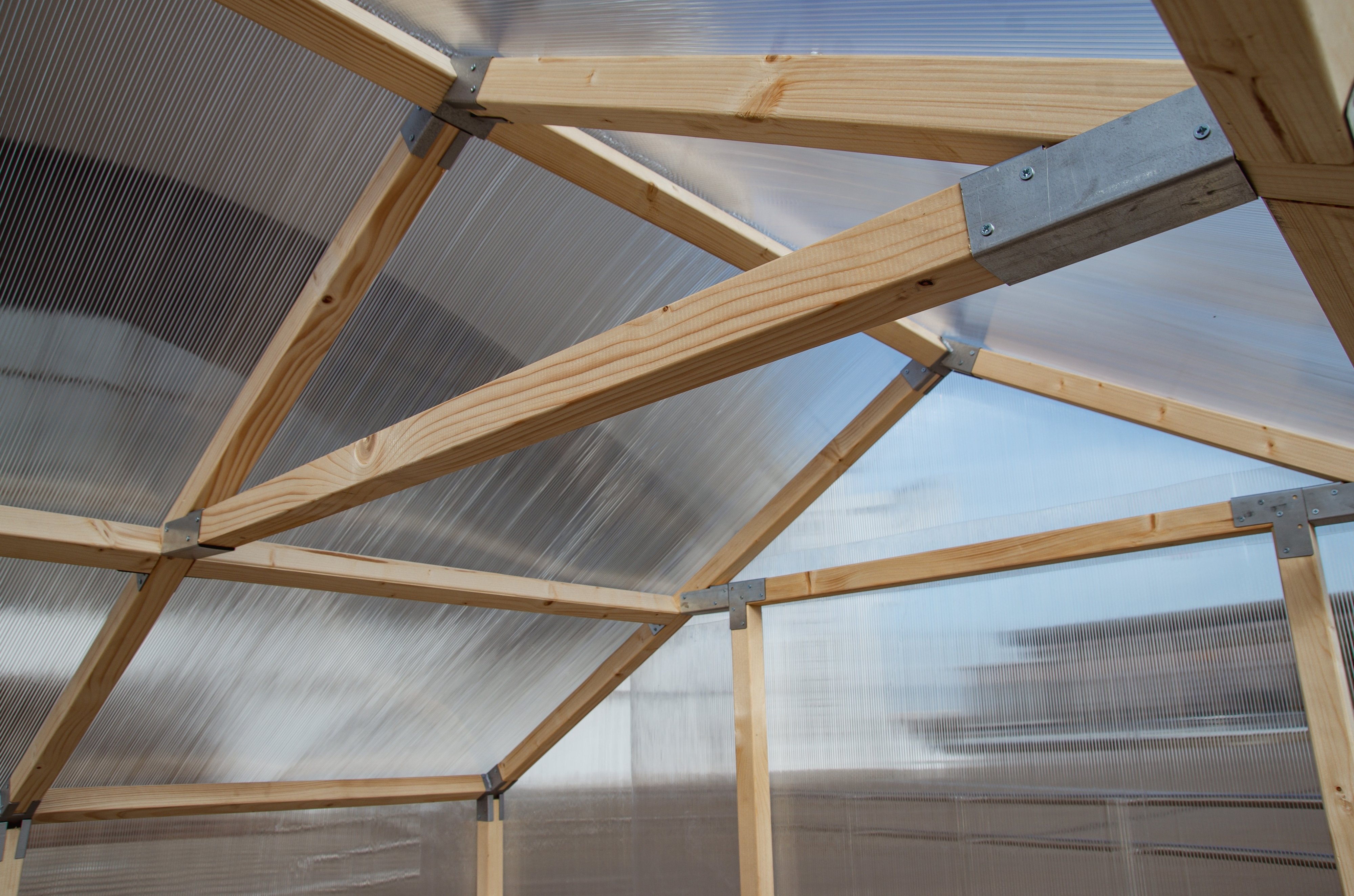 Дървена оранжерия IVA CASA 260 PRO – сглобяем комплект за градина | IVASTROY 2006