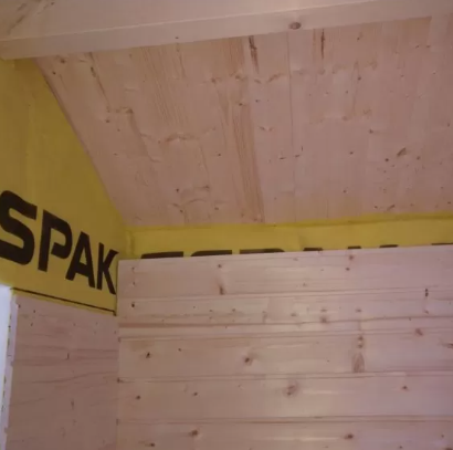 IVA HOUSE FAMILY 70 TERRACE – сглобяема дървена къща 51.7 m² 70 mm | IVASTROY 2006