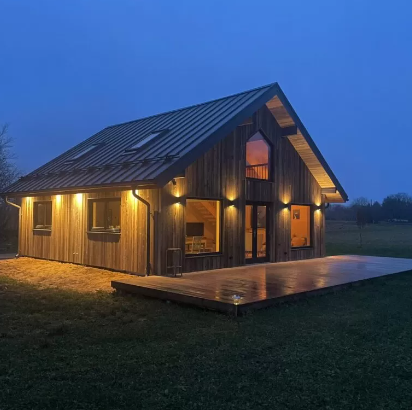 Дървени къщи 92 мм за целогодишно живеене | IVA HOUSE COMFORT