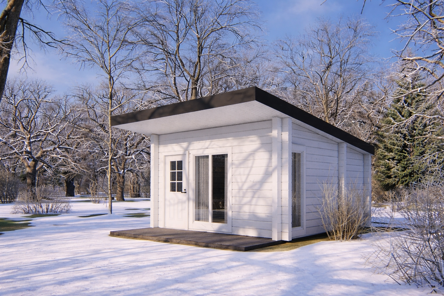 Сглобяеми дървени конструкции – къщи, бунгала и модули | IVASTROY 2006