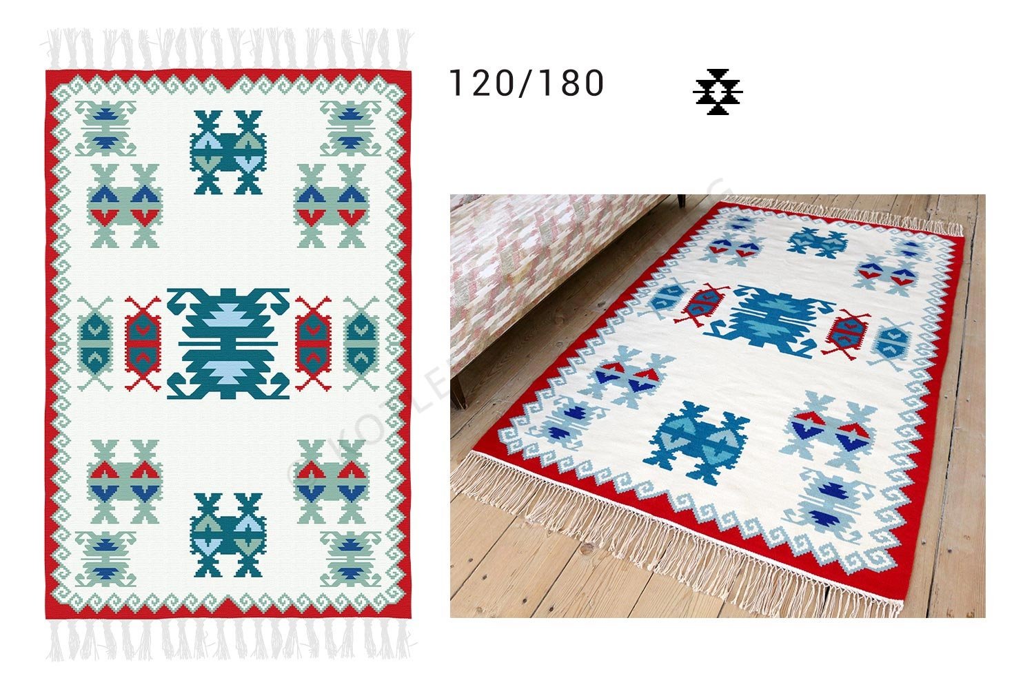 Котленски килими | Изтъкани ръчно килими и пътеки