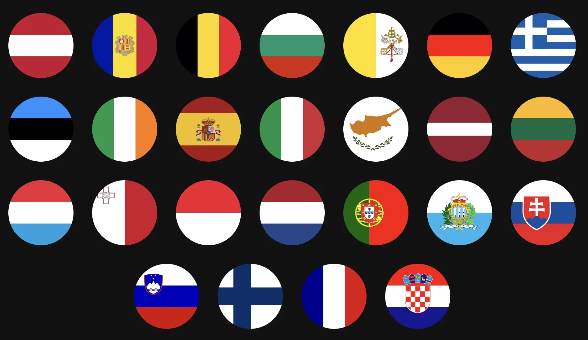 Колекционерска стойка за евро монети от LIMITED3D