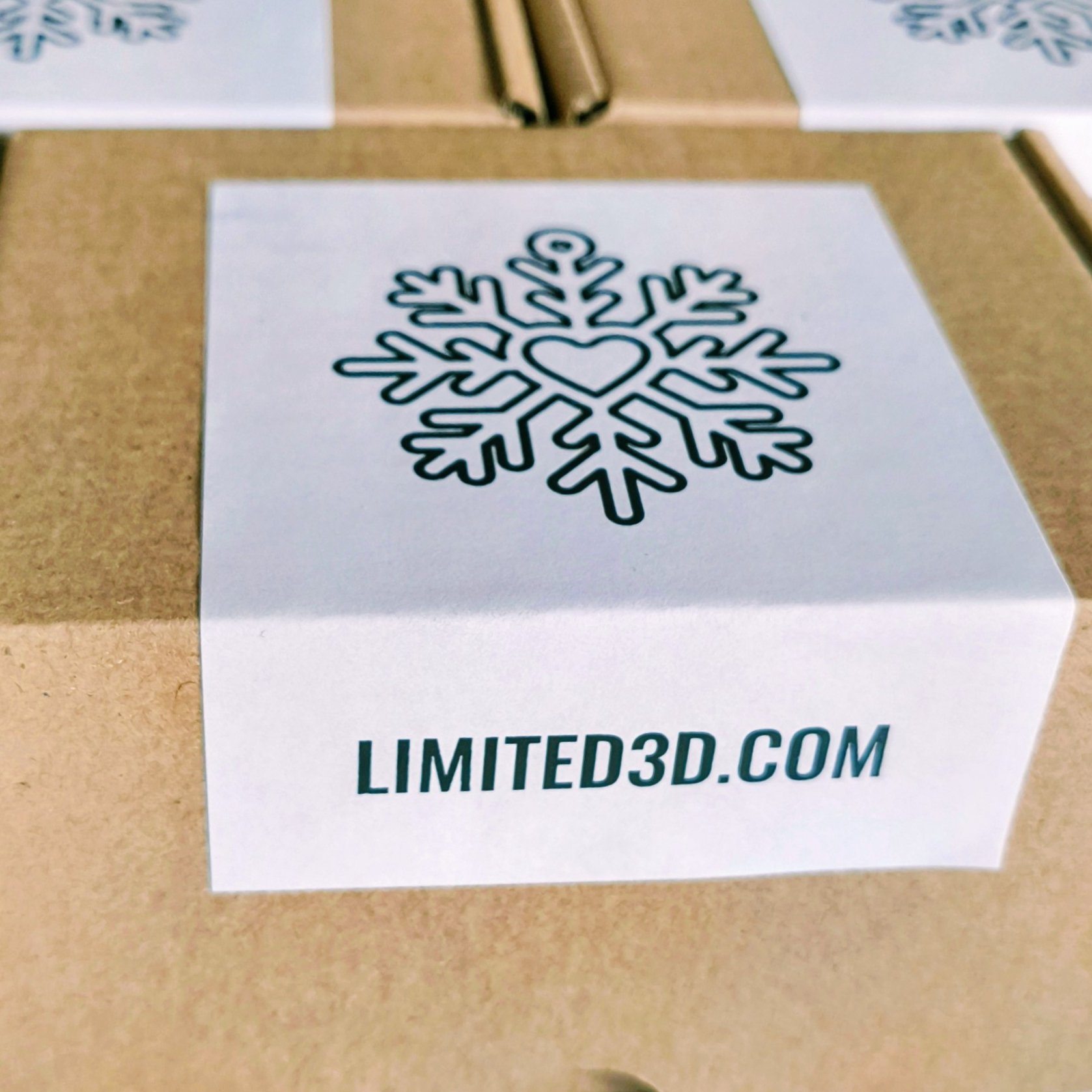 LIMITED3D #1 | Персонализирани коледни снежинки за елха