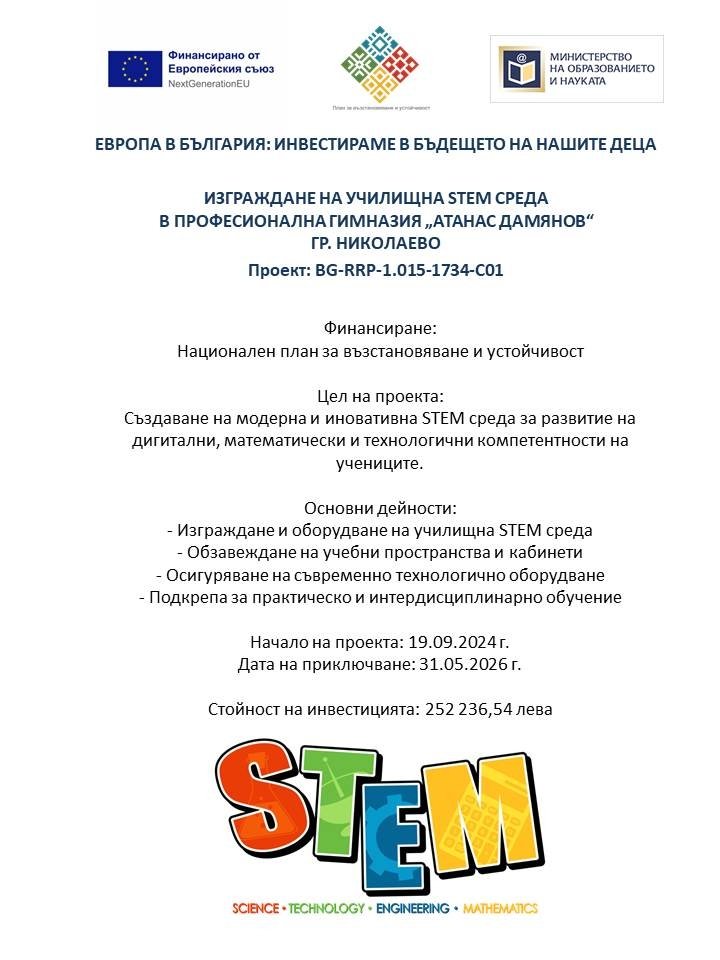 Училищна STEM среда