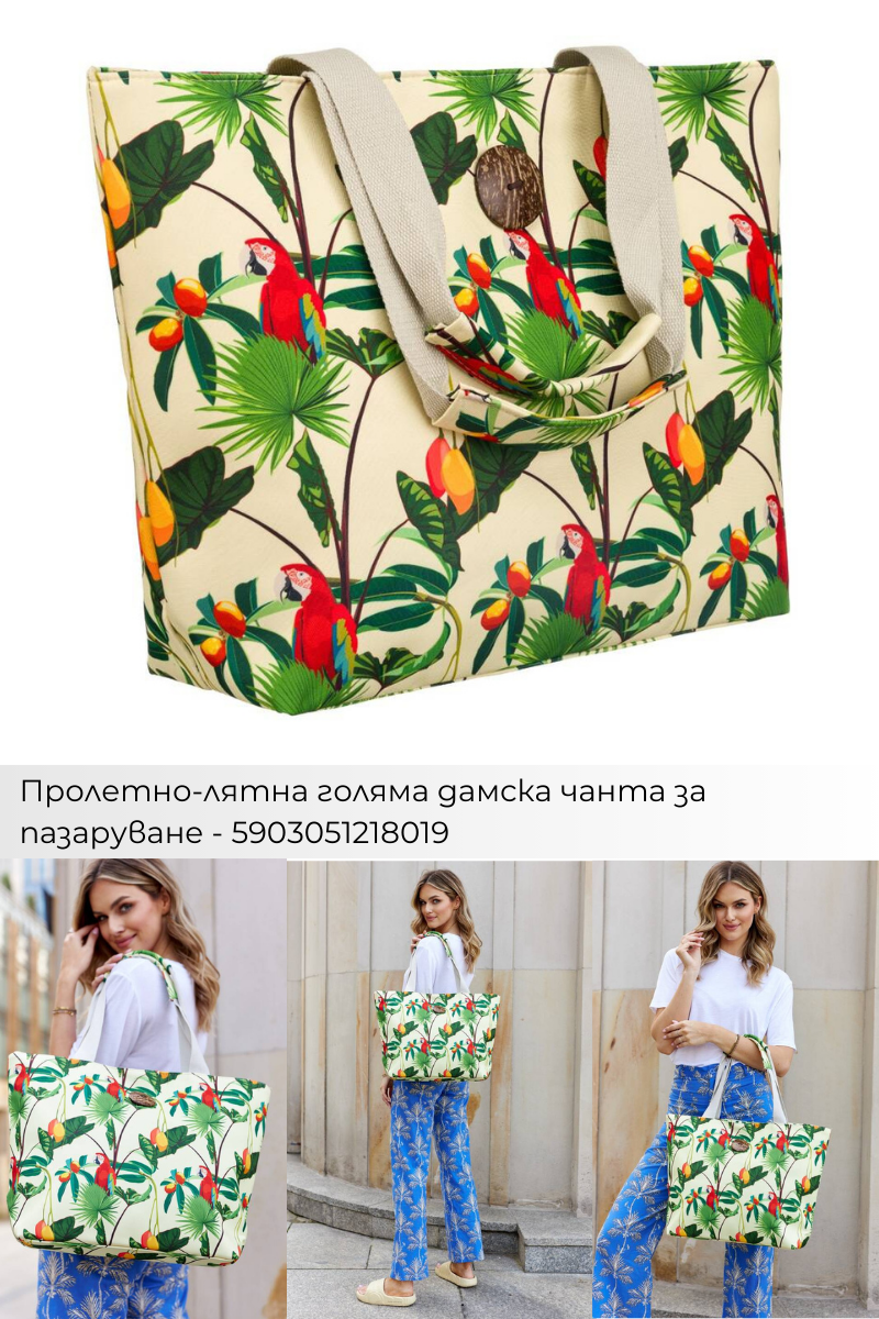 Поръчки с Плами: Плажни чанти