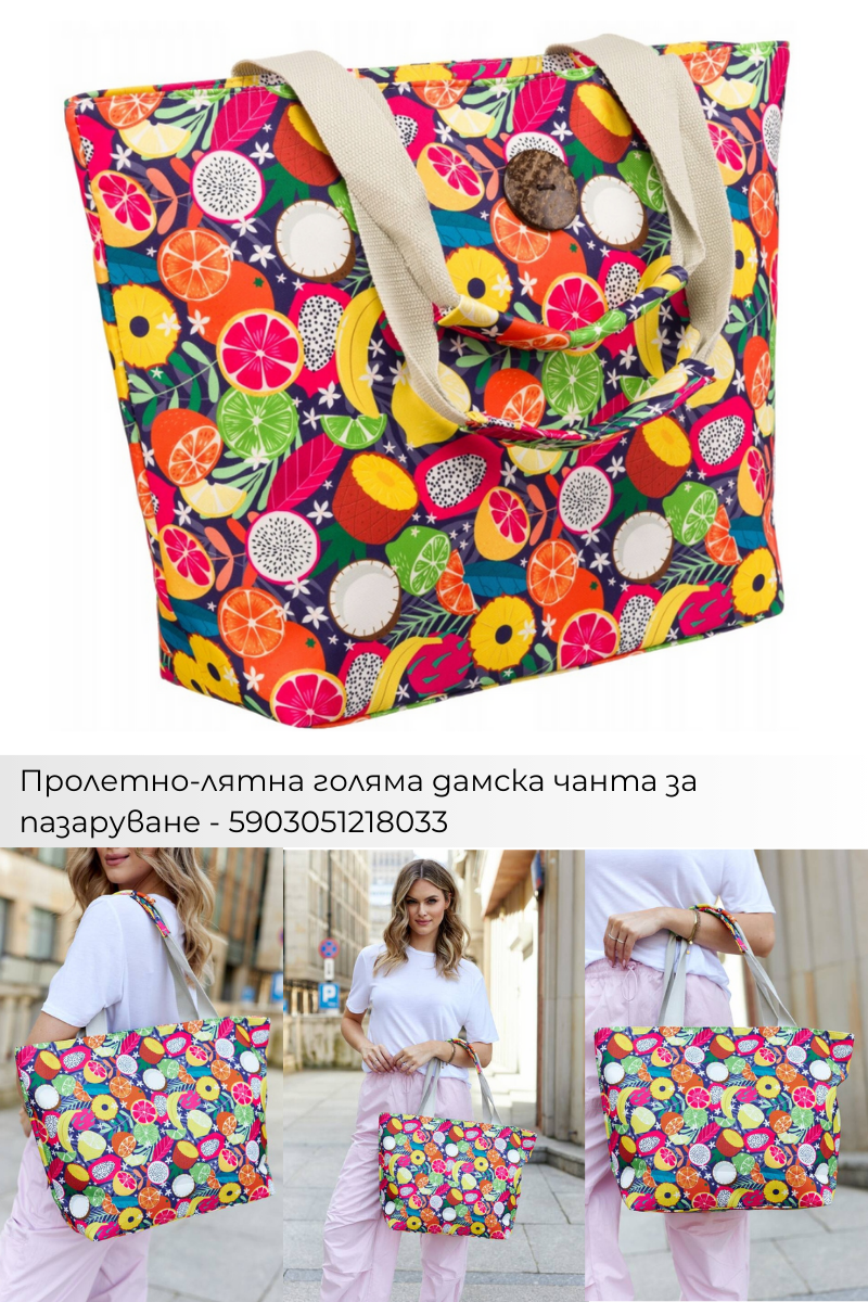 Поръчки с Плами: Плажни чанти