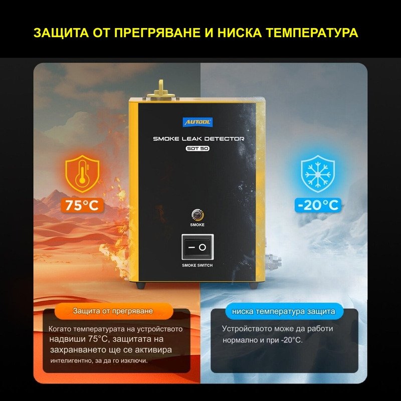 Машина за пушек AUTOOL SDT50