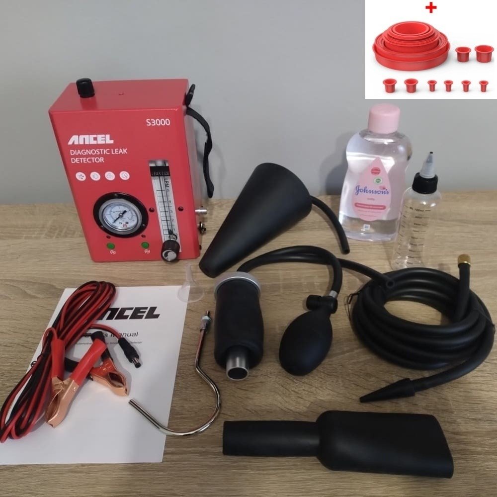 Димна машина за откриване на течове и автодиагностика ANCEL S3000