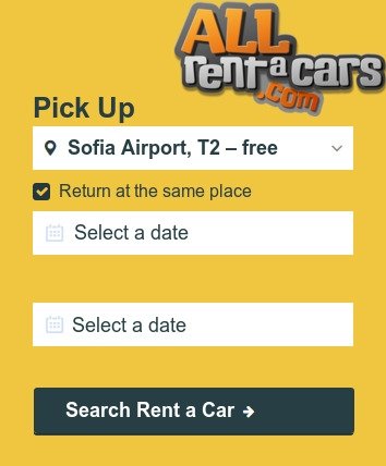 Rent A Car Sofia Airport Bulgaria. Discount Car Rental prices at Airport.