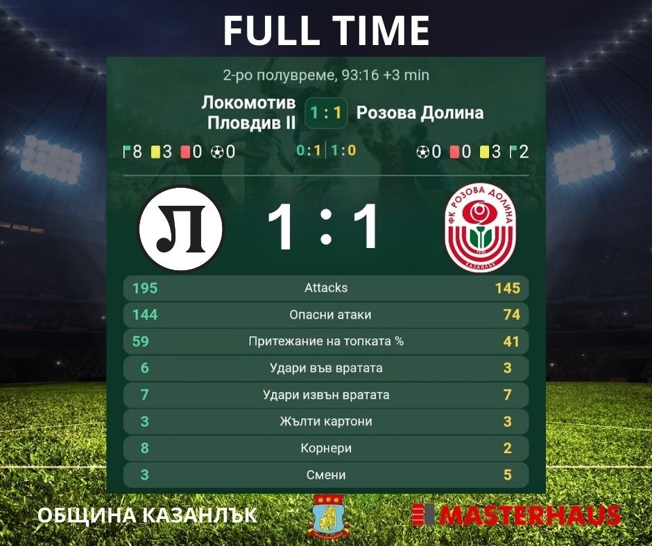 ФК РОЗОВА ДОЛИНА