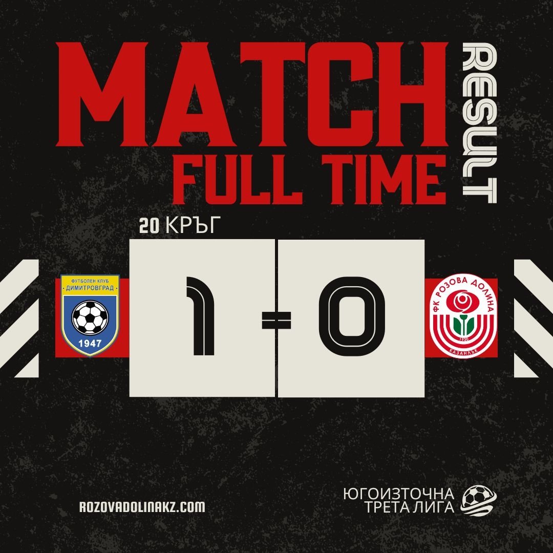 ФК РОЗОВА ДОЛИНА