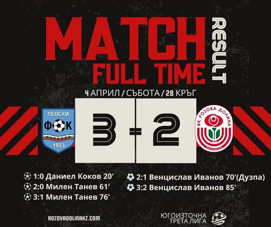 ФК РОЗОВА ДОЛИНА