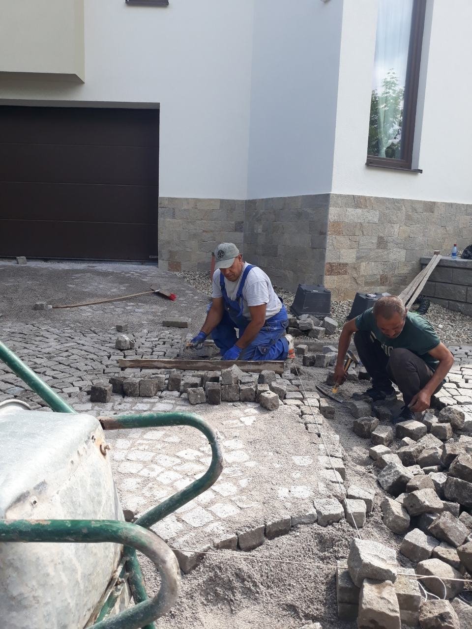 Редене на гранитни павета, Паваж, Тротоарни плочи, Бордюри, Паркинг елементи, Калдъръм, Цени