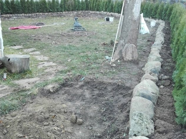 Почистване на дворове по договаряне и вертикална планировка