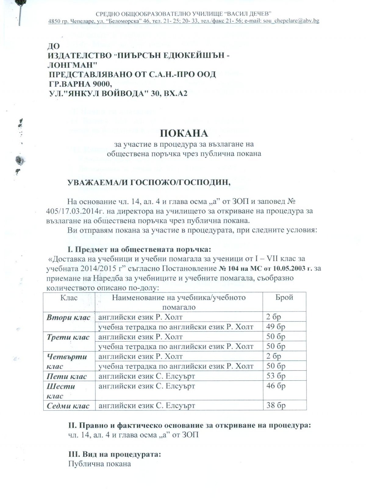 ПРОФИЛ НА КУПУВАЧА
