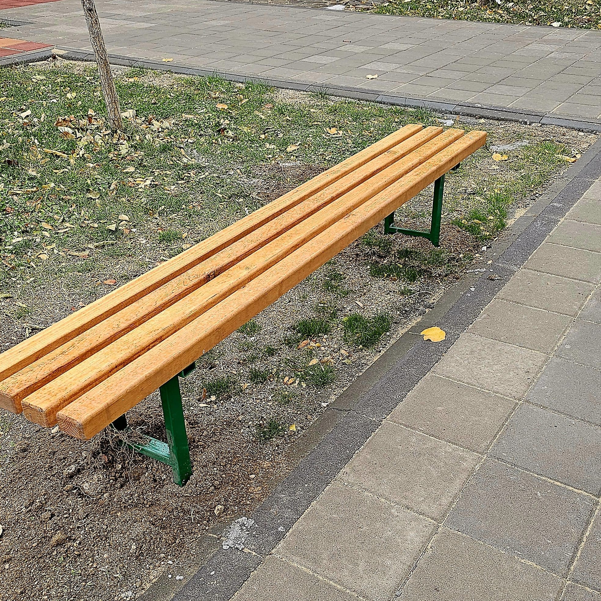 Пейка паркова 200х40х40